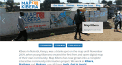 Desktop Screenshot of mapkibera.org